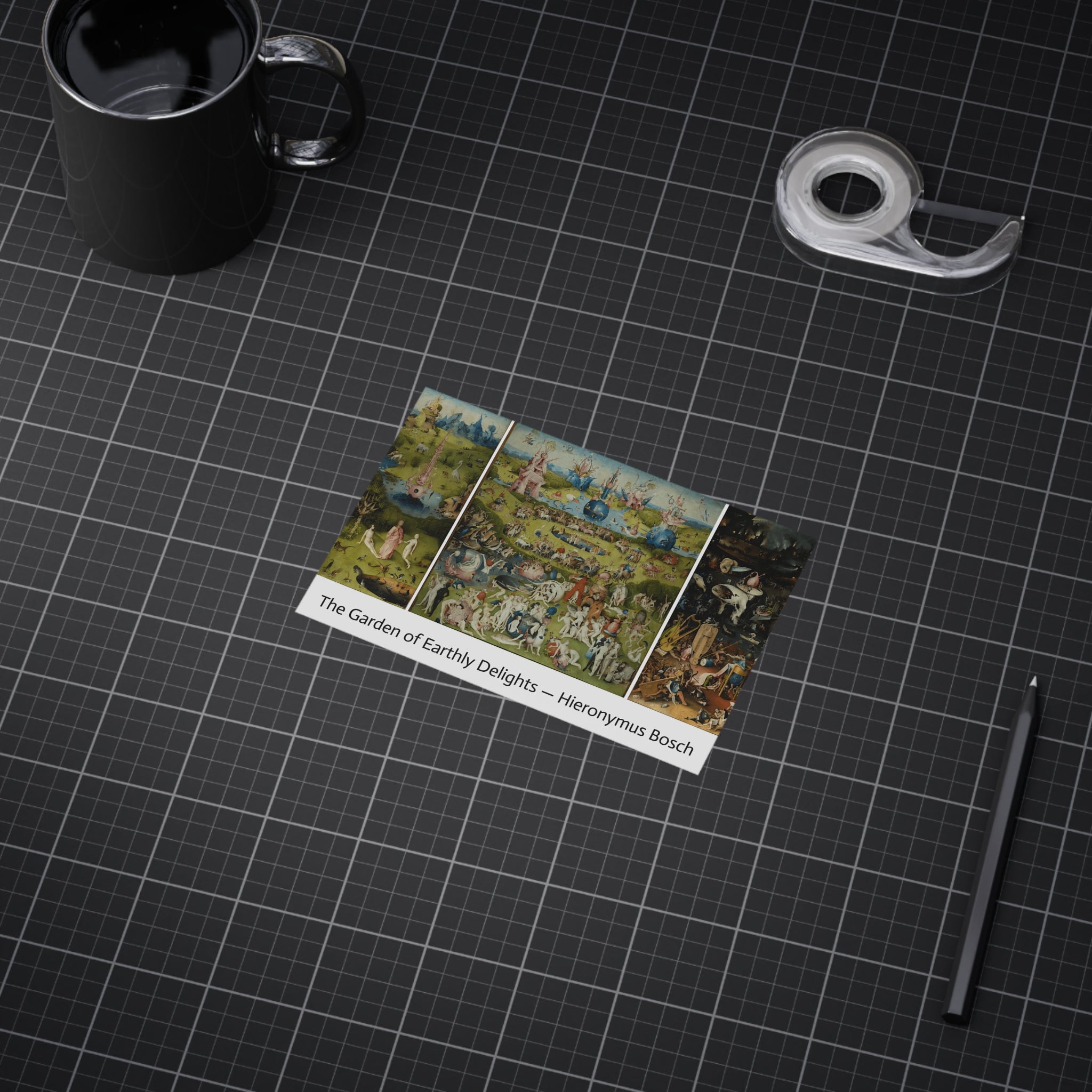 Mini Print : The Garden of Earthly Delights — Hieronymus Bosch