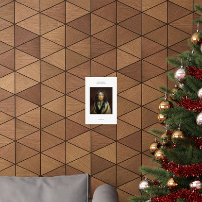 Matte Vertical Poster — Portrait of Kuinioroa — Gottfried Lindauer