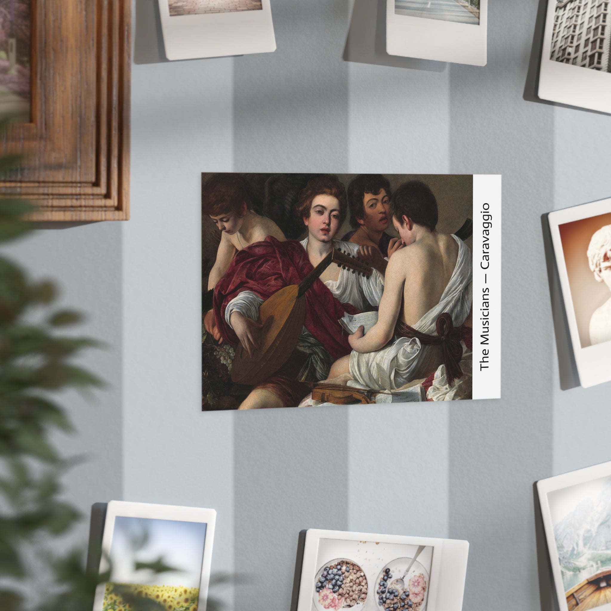 Mini Print : The Musicians  — Caravaggio