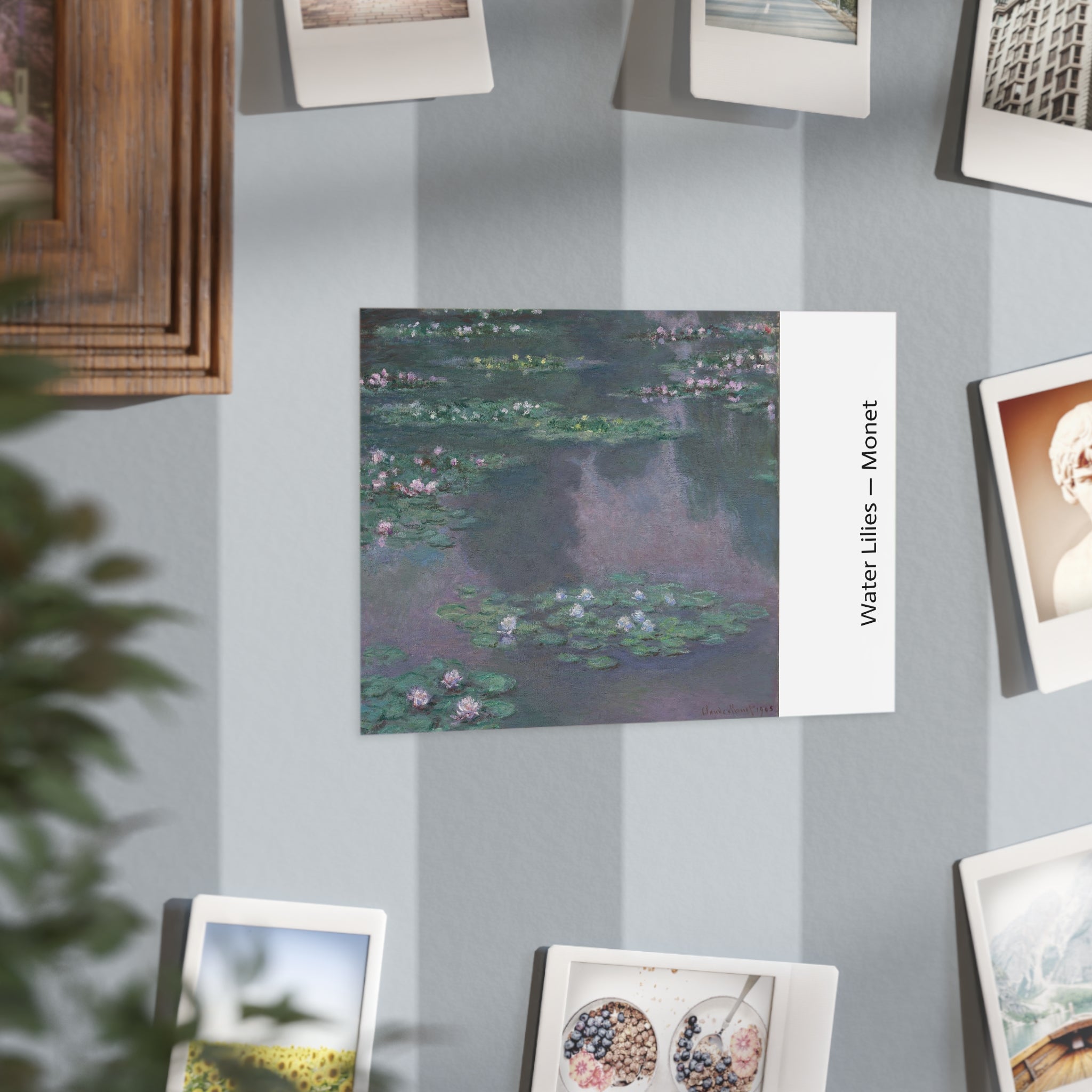 Mini Print : Water Lilies — Monet