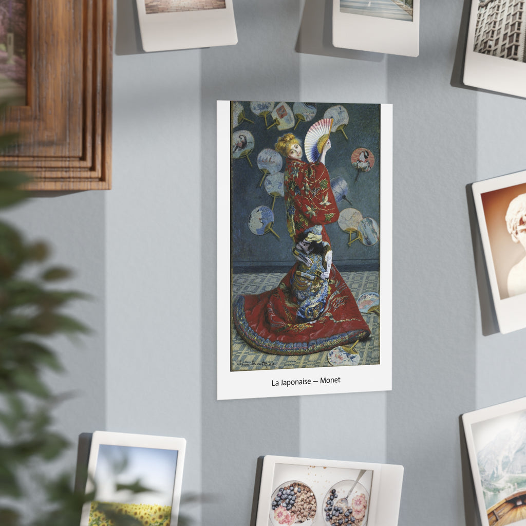 Mini Print : La Japonaise — Monet