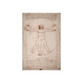 Mini Print : The Vitruvian Man — Leonardo da Vinci