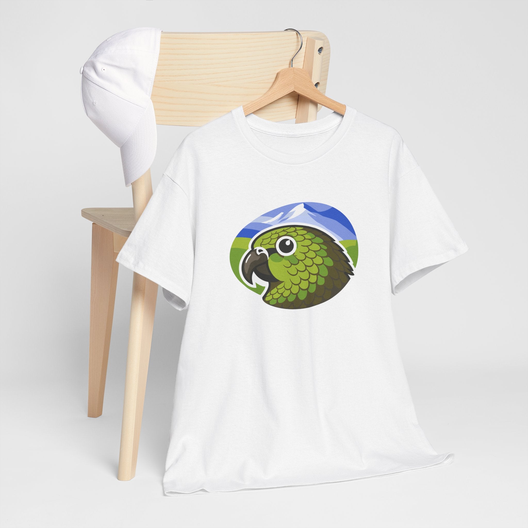 Adult T-Shirt — Kea Illustration T-Shirt