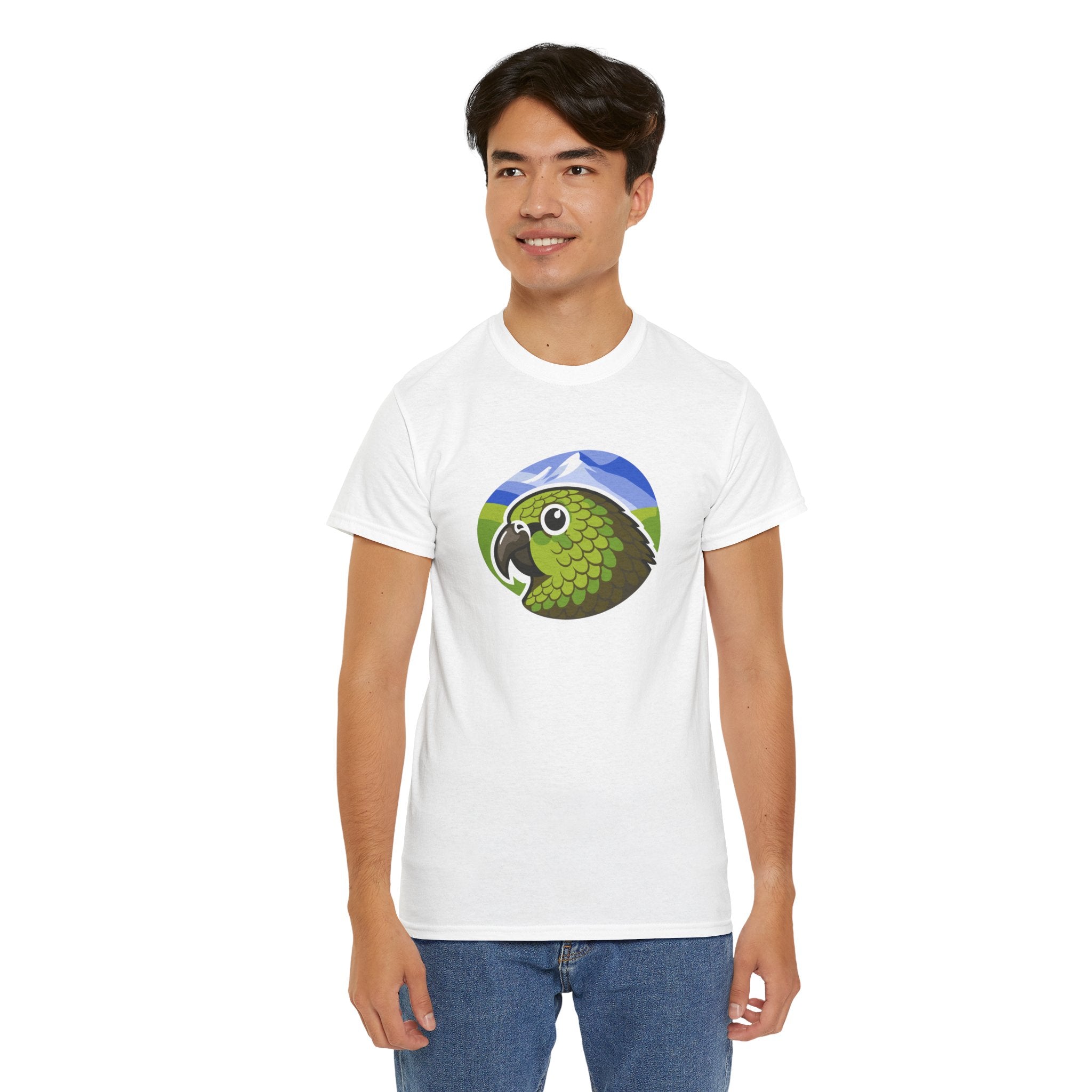 Adult T-Shirt — Kea Illustration T-Shirt