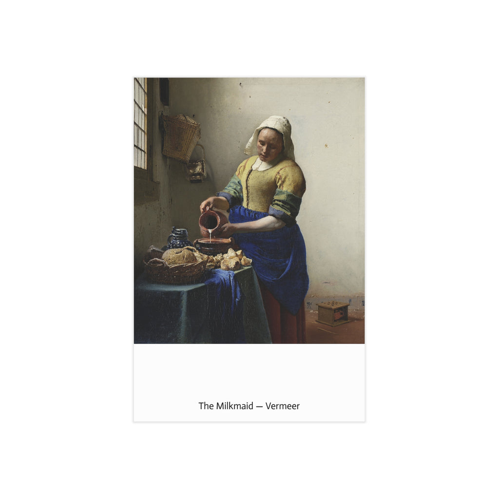 Mini Print : The Milkmaid — Vermeer