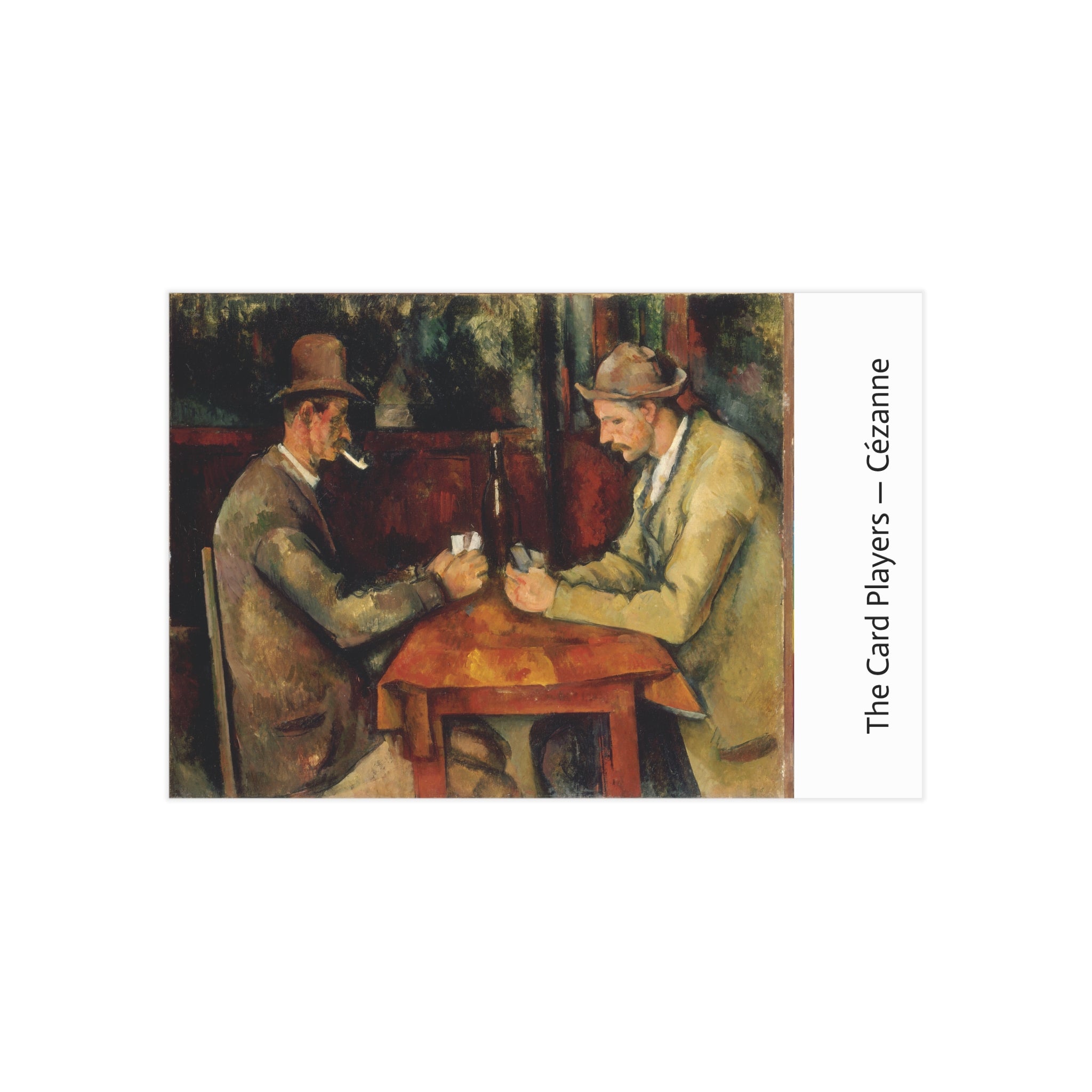 Mini Print : The Card Players — Cézanne