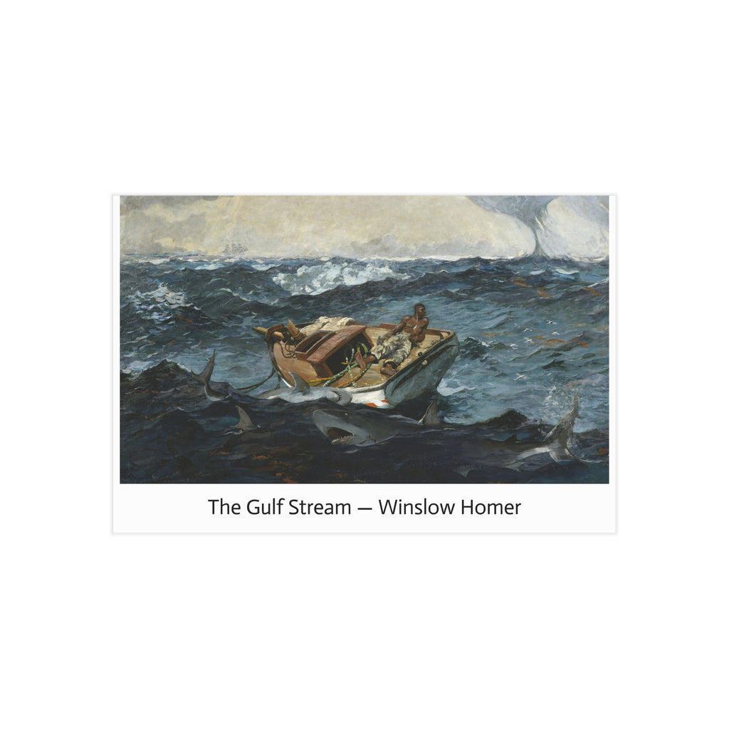 Mini Print : The Gulf Stream — Winslow Homer